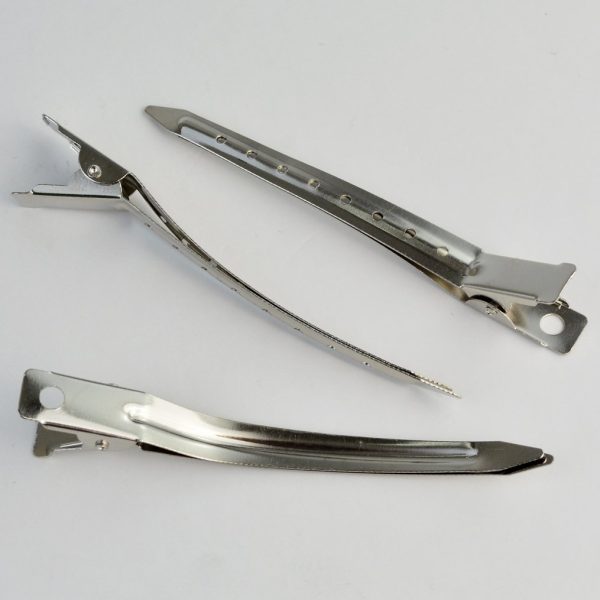 Bantoye 24 Packs Duck Bill Clips, 3.5 Inches Rustproof Metal Alligator Curl Clips