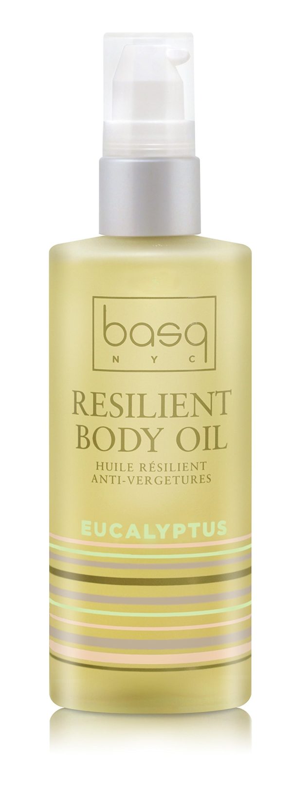 Basq Skin Care Resilient Body Stretch Mark Oil, Eucalyptus