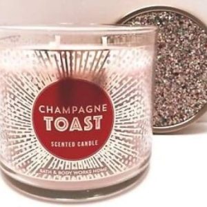 Bath and Body Works Champagne Toast 2017 3 Wick Candle