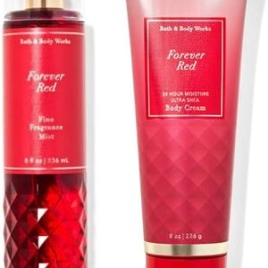 Bath and Body Works FOREVER RED Deluxe Gift Set - Body Lotion