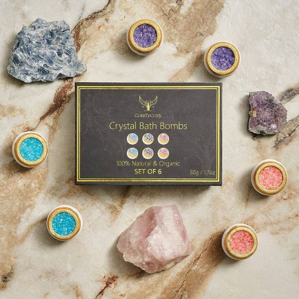 Bath Bombs Gift Set - Luxury Organic Bath Bombs for Her