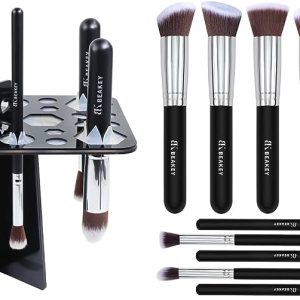 BEAKEY Makeup Sponge and Brush Set