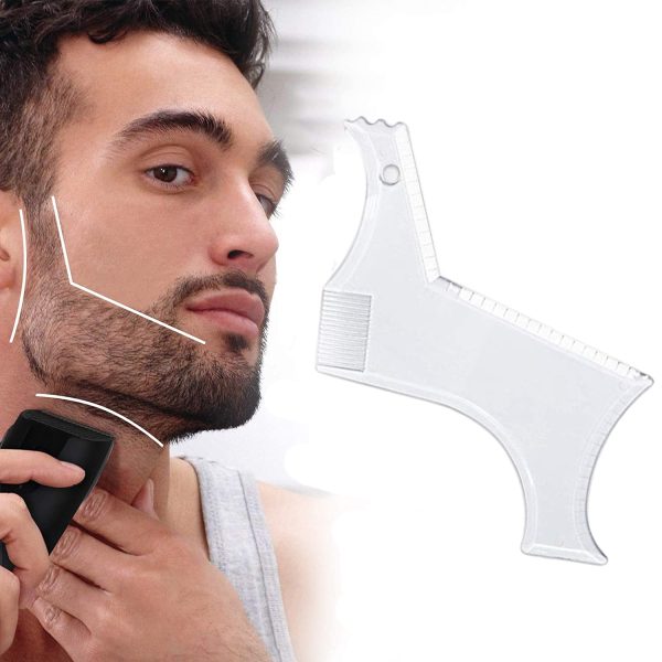 Beard Shaping & Styling Tool with inbuilt Comb for Perfect line up & Edging