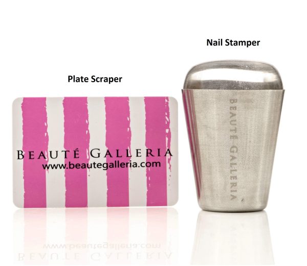 Beaute Galleria Bundle Nail Art Stamping Set - 5 Styles of Premium