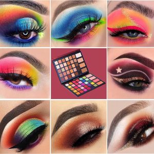 Beauty Glazed High Pigmented Makeup Palette Easy to Blend Color Fusion