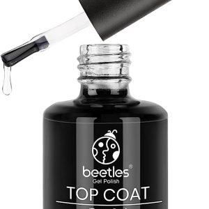 Beetles Gel No Wipe Top Coat - Shine Finish and Long Lasting