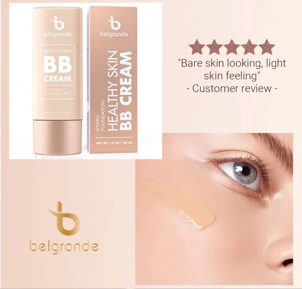 Belgrande BB Cream – Lightweight Hydrating Tinted Moisturizer for Flawless Skin