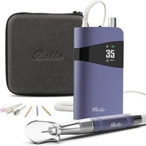 Belle Professional Vertical Electric Nail Drill, 35000 RPM Brushless Efile Manicure