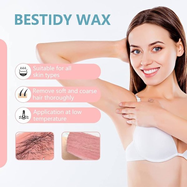 Bestidy Wax Bead for Hair Removal Women and Men