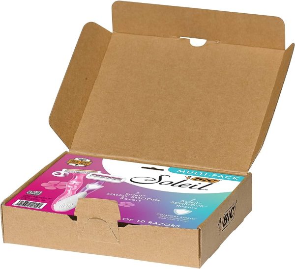 BIC Soleil Color Collection Disposable Razors for Women, 10-Count