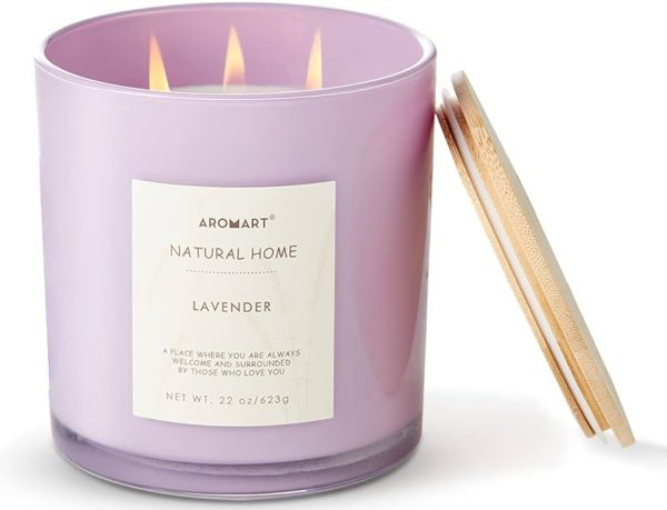 Big Aromatherapy Scented Candles Essential Oils Natural
