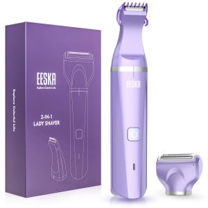 Bikini Trimmer Electric Foil Hair Shaver 2 in 1 Ladies Cordless Razor