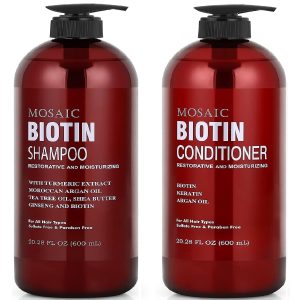Biotin Shampoo and Conditioner Set for Hair Growth