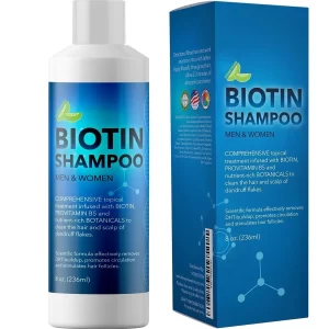 Biotin Shampoo for Hair Growth B-Complex Formula for Hair Loss Removes