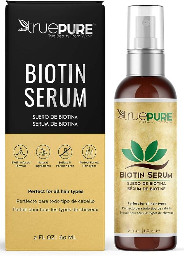 Biotin Thickening Spray for Fine Hair Growth Serum Hair Loss Prevention