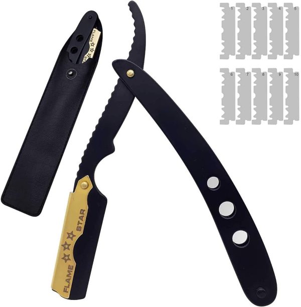 Black and Gold Changeable Blade Professional Barber