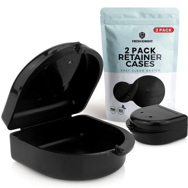 Black Retainer Holder Case