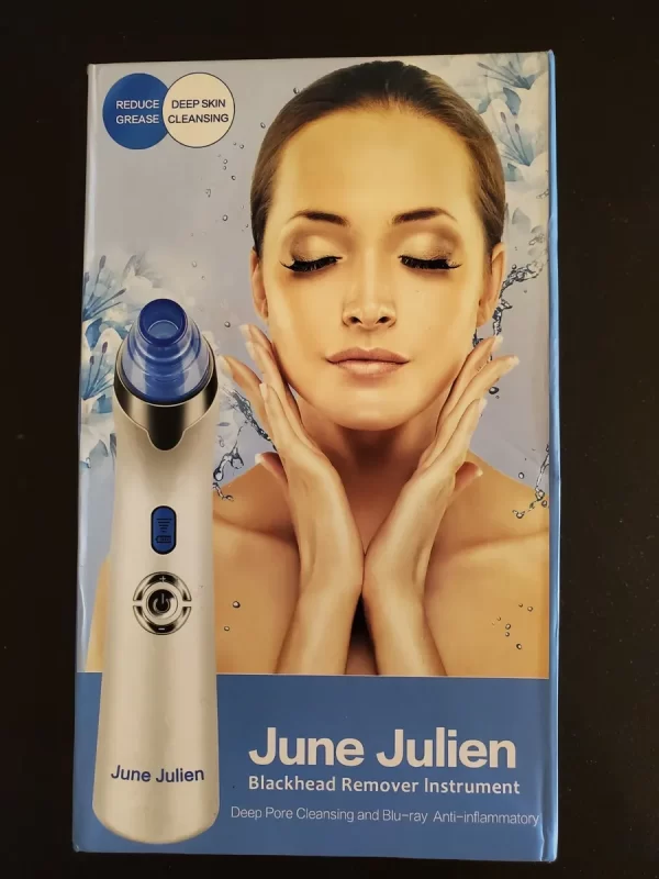 Blackhead Remover Vacuum - June Julien Facial Pore Cleanser Electric Acne