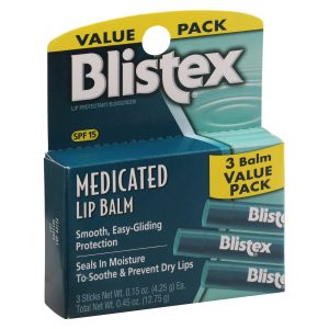 Blistex Medicated Lip Balm, 0.15 oz. stick