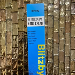 Blitzby Antiperspirant Hand Cream, For Hyperhidrosis and Hand Sweat