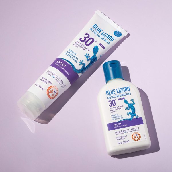 Blue Lizard Sport Mineral-Based Sunscreen - No Oxybenzone, No Octinoxate