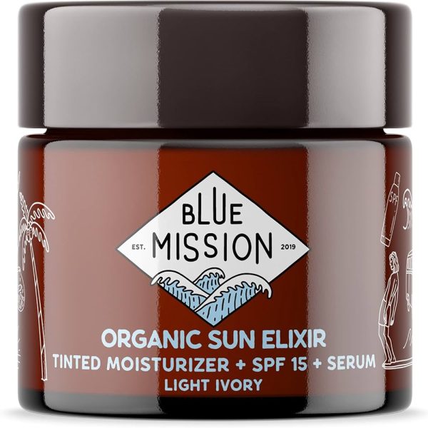 Blue Mission Tinted Organic BB Cream Moisturizer
