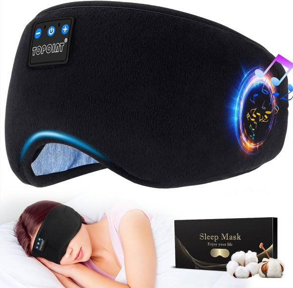 Bluetooth Sleep Eye Mask Wireless Headphones