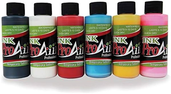 Body Paint - ProAiir Temporary Tattoo Ink Starter Pack