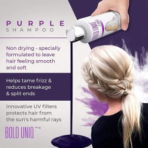 Bold Uniq Purple Shampoo & Boldplex 3 Bond Restore Hair Treatment