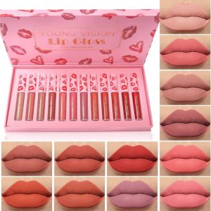 BONNIE CHOICE STORE 12 Pcs Matte Lipstick Set