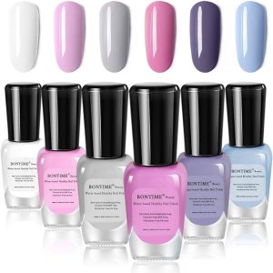 BONTIME Non-Toxic Nail Polish - Easy Peel Off & Quick Dry