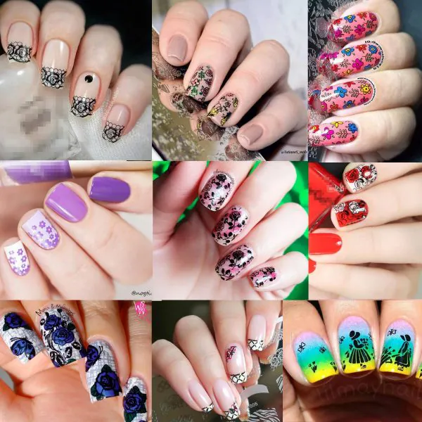 BORN PRETTY 6ml Nail Art Stamping Polish Colourful Manicuring Plate