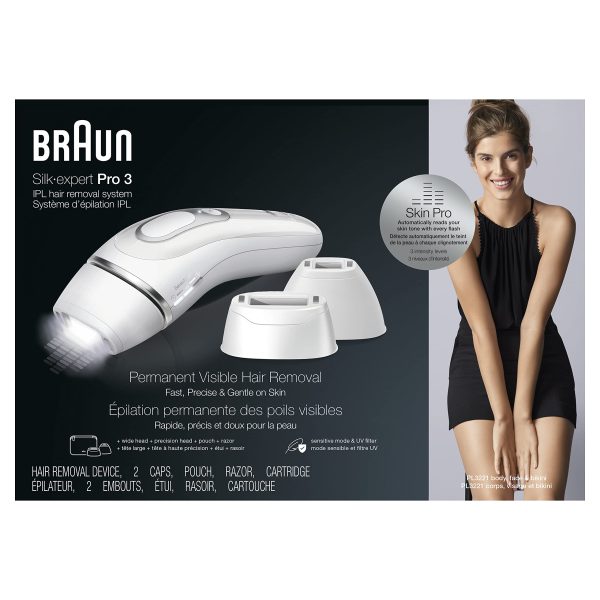 Braun IPL Hair Removal for Women, Silk Expert Pro 3