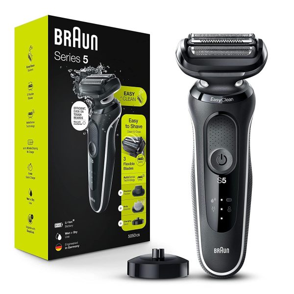 Braun Wet & Dry Electric Foil Razor for Men