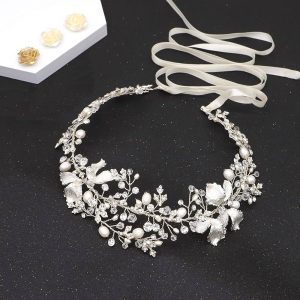 Braveamor Luxury Bridal Headpieces Handmade Wedding Headbands