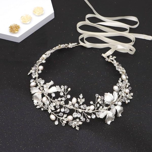 Braveamor Luxury Bridal Headpieces Handmade Wedding Headbands