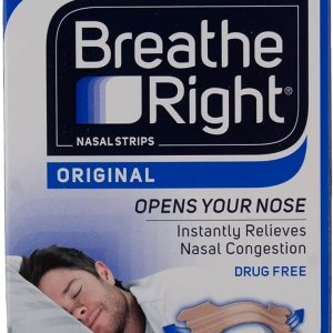 Breathe Right Nasal Strips to Stop Snoring, Drug-Free