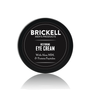 Brickell Men's Restoring Eye Cream for Men, Natural and Organic Anti Aging Eye