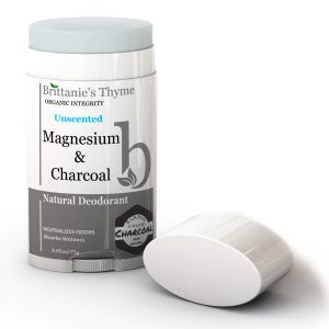 Brittanie's Thyme Natural Charcoal Deodorant with Magnesium