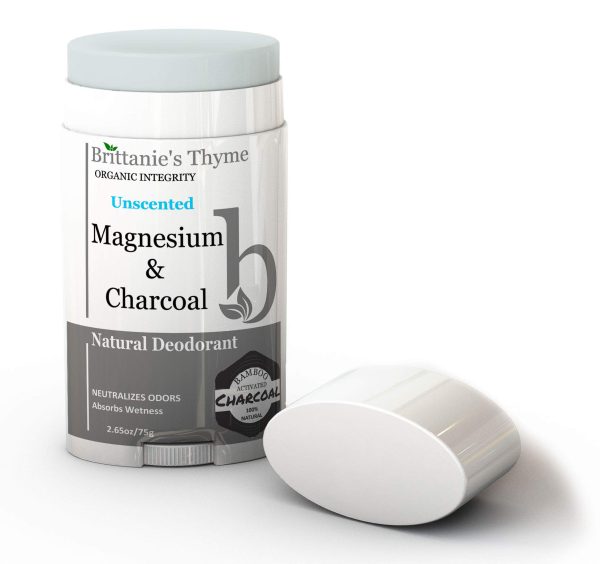 Brittanie's Thyme Natural Charcoal Deodorant with Magnesium