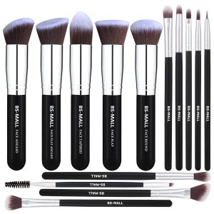 BS-MALL(TM) Makeup Brushes Premium 14 Pcs Synthetic Foundation