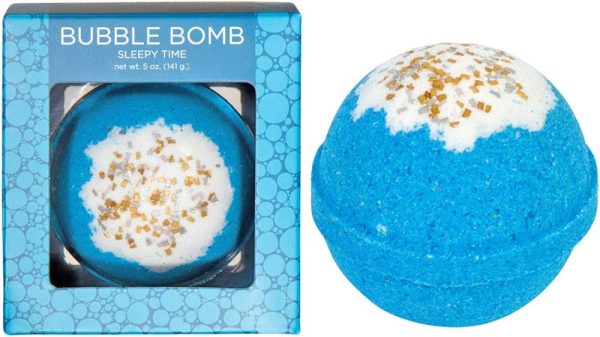 Bubble Bath Bomb by Two Sisters Spa. Large 99% Natural Fizzy for Women