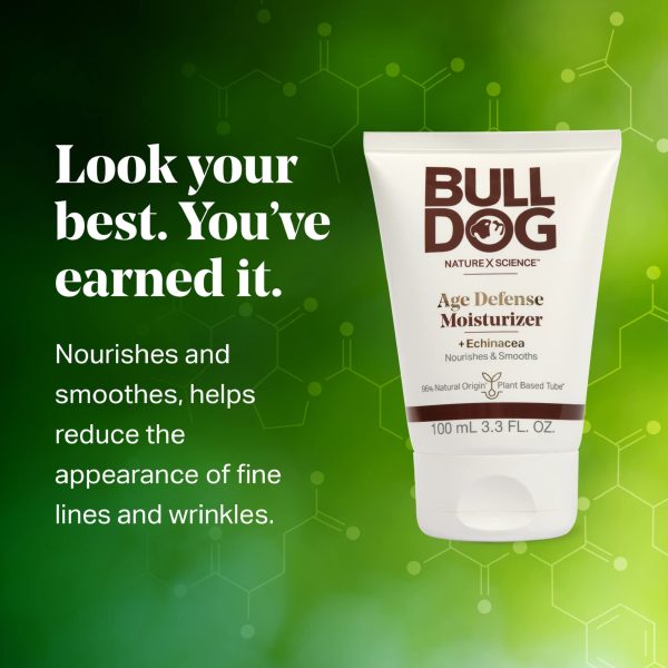 Bulldog Mens Skincare and Grooming Age Defense Moisturizer