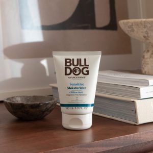 Bulldog Mens Skincare and Grooming Sensitive Skin, Fragrance-Free Moisturizing