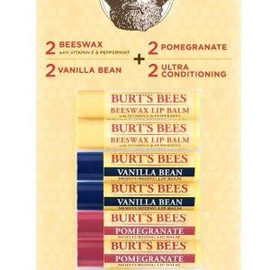 Burt's Bees 100% Natural Moisturizing Lip Balm, Beeswax