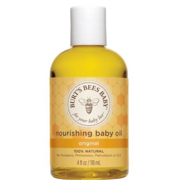 Burt's Bees Baby 100% Natural Baby Nourishing Oil, 4 Ounces