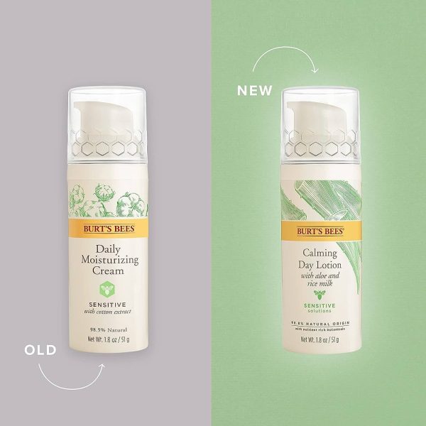 Burt's Bees Daily Face Moisturizing Cream, Sensitive