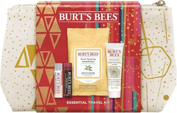 Burt's Bees Face Essentials Gift Set, 4 Skin Care Products