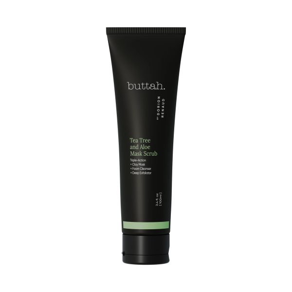 Buttah Skin by Dorion Renaud Tea Tree & Aloe Exfoliating Scrub 3oz