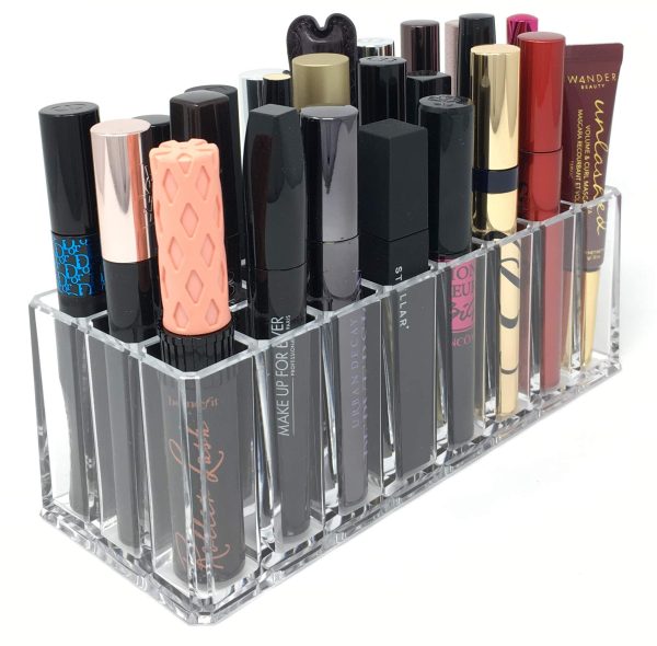 byAlegory Acrylic Eye Mascara Organizer Beauty Makeup Holder